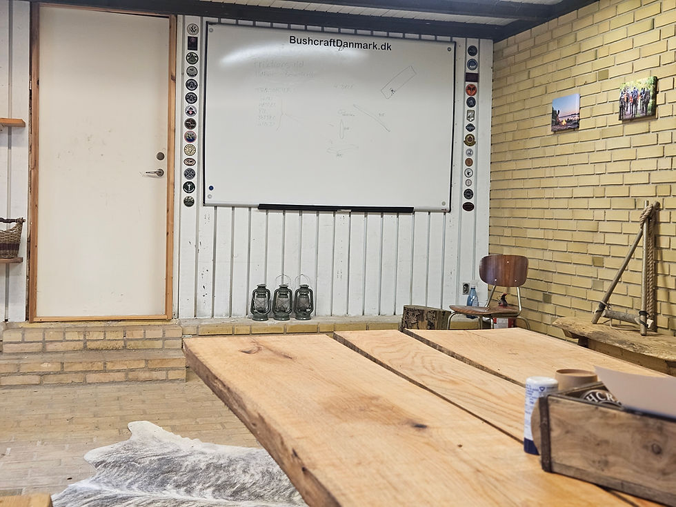 Miniaturebillede: Lej Bushcraft Danmark skolen