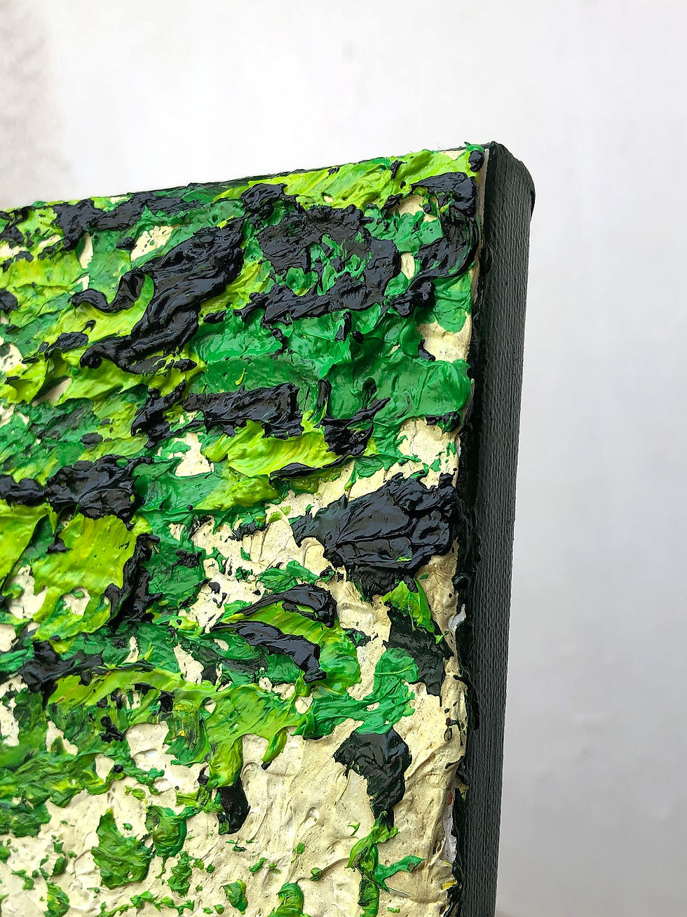 Miniatura: Bosque iluminado en la tarde (20 x 60 cms)