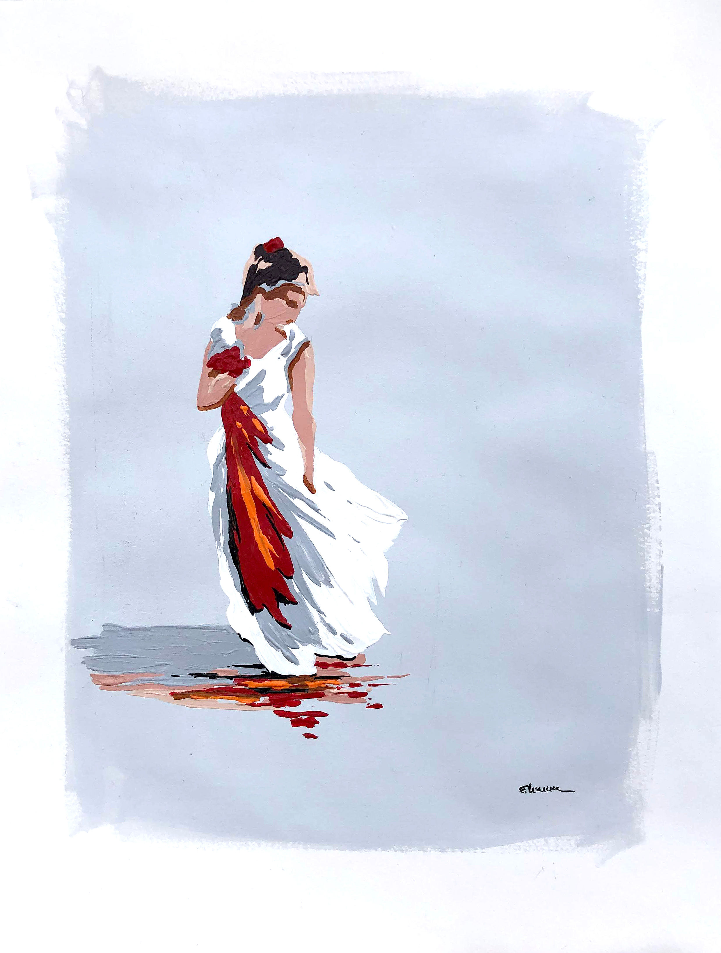 Al viento (35 x 45 cms)