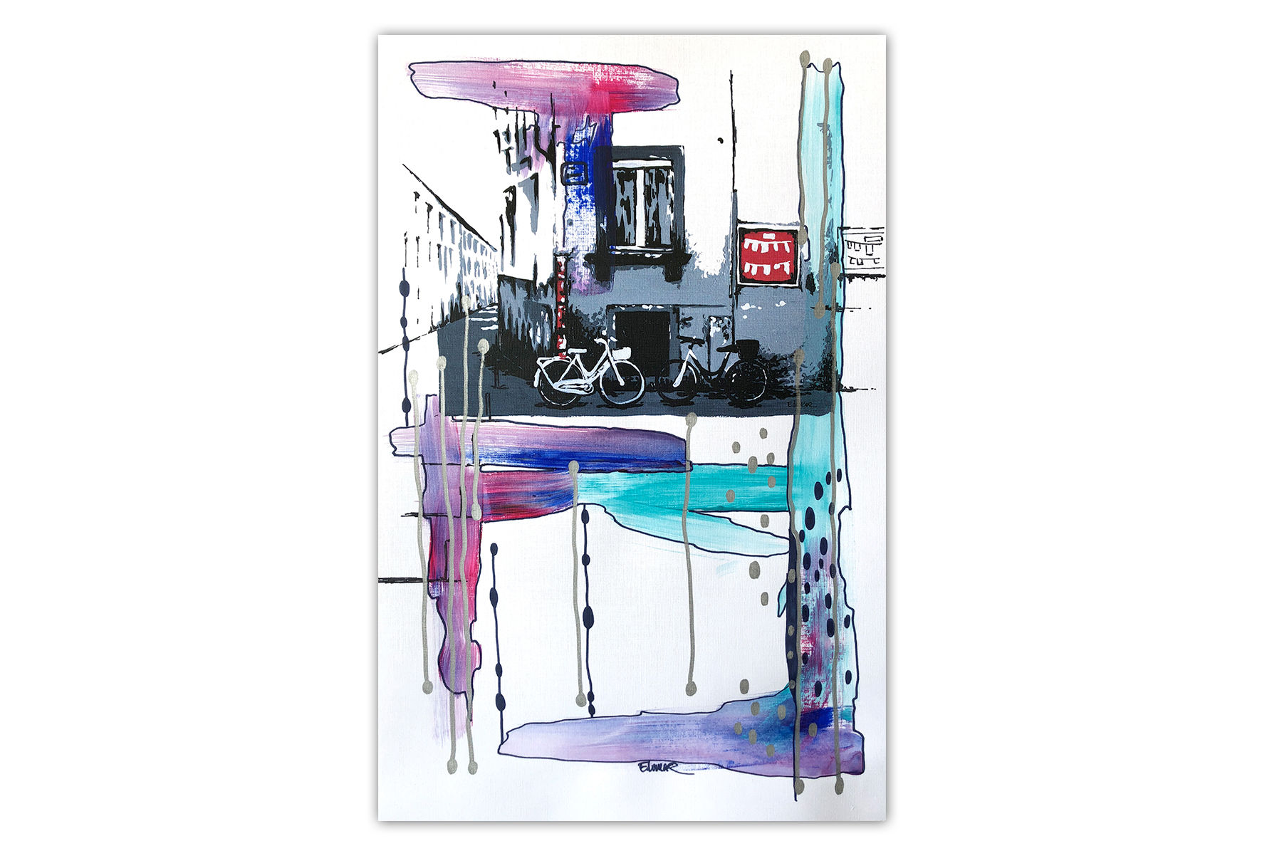 Calles de Lucca - II (28 x 43 cms)