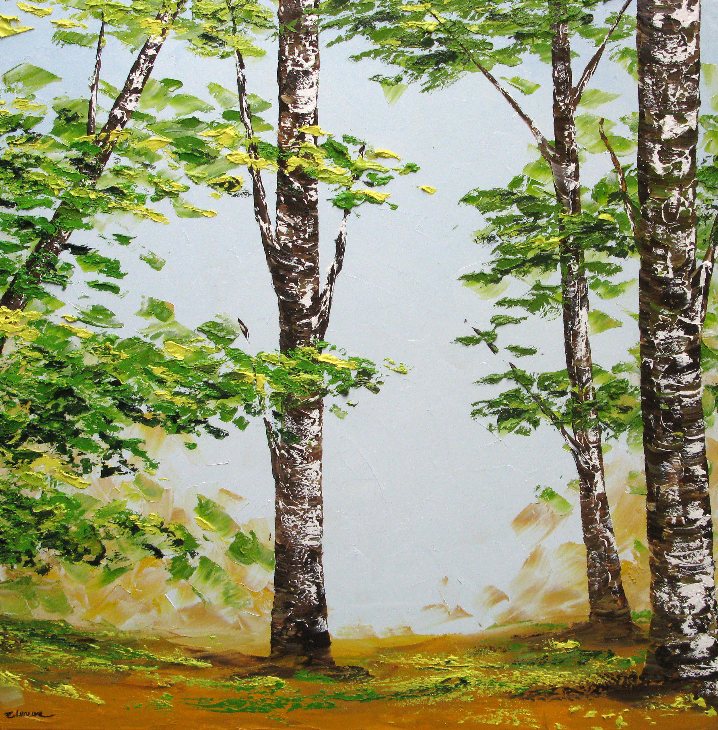 Así de sutil (100 x 100 cms)