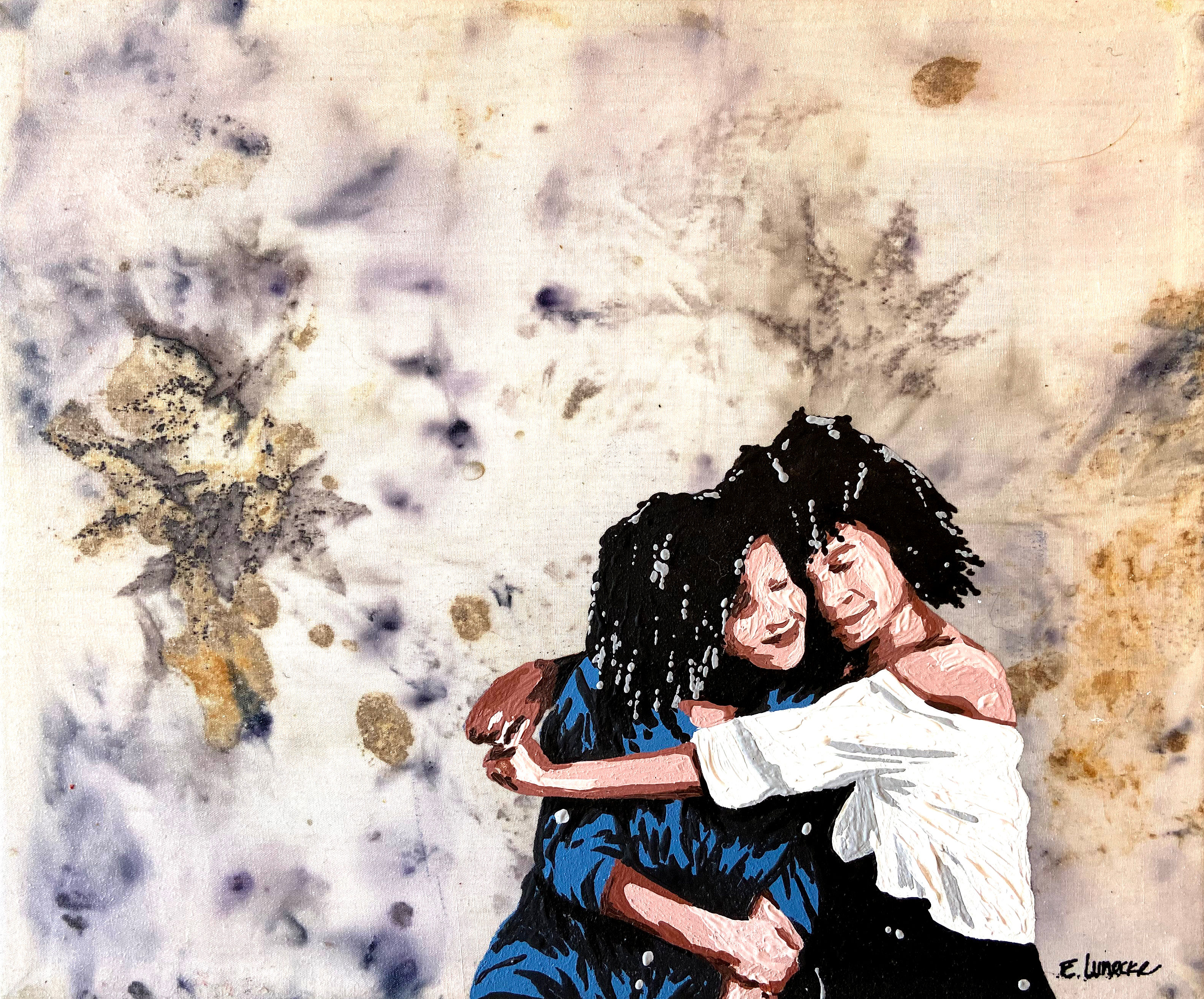 Friends by nature (25 x 30 cms)