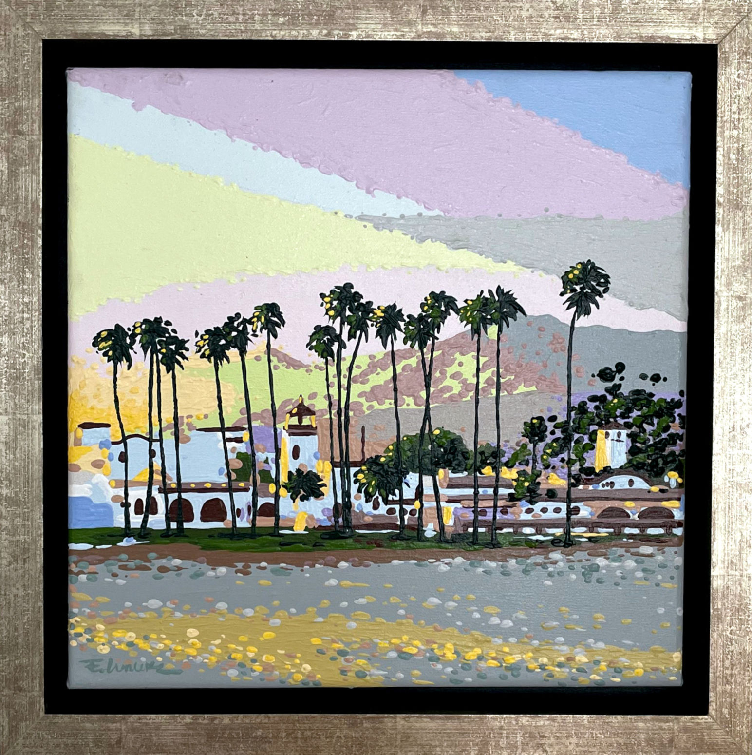 Santa Bárbara (30 x 30 cms)