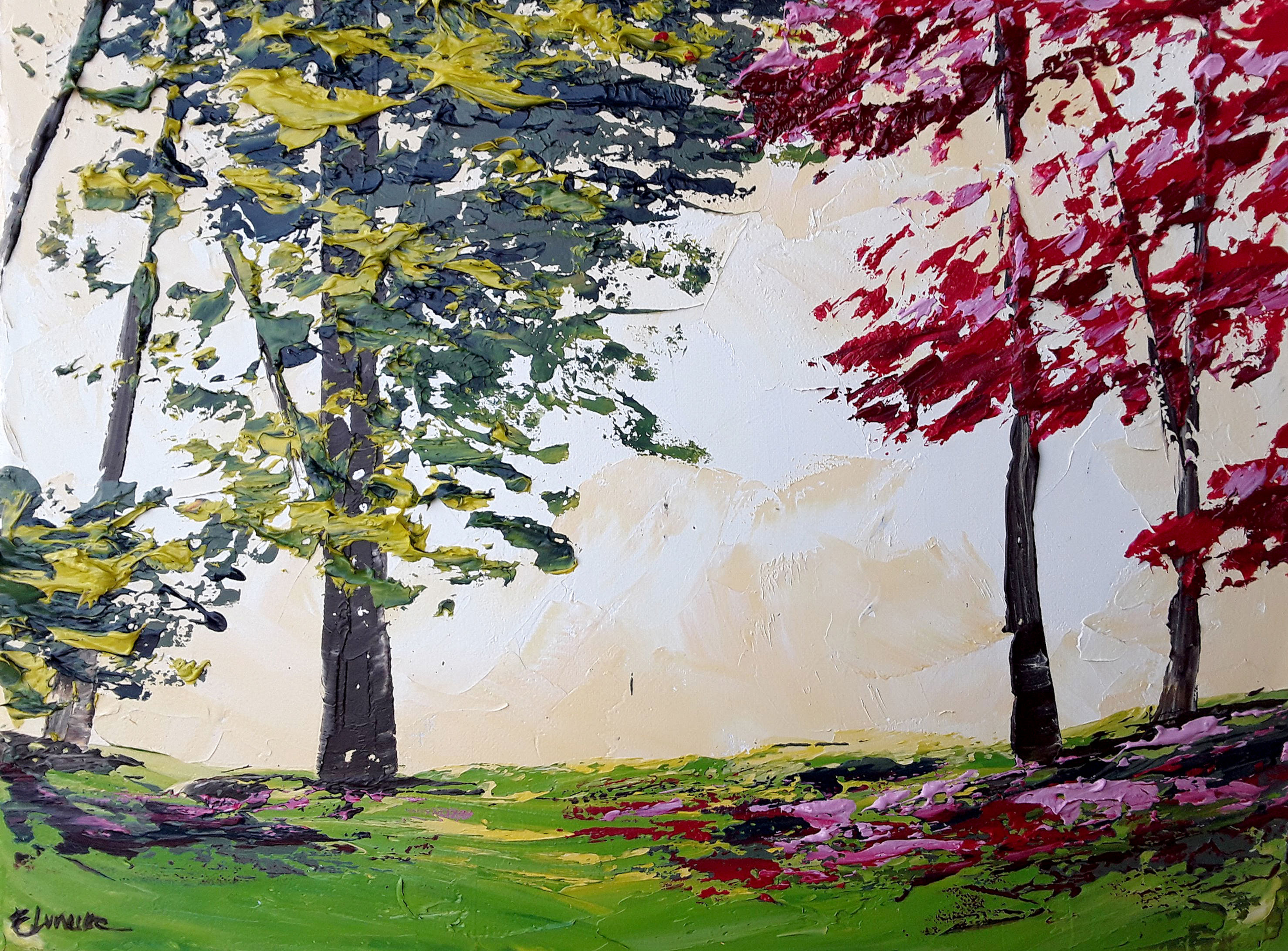 Aires primaverales (30 x 40 cms)