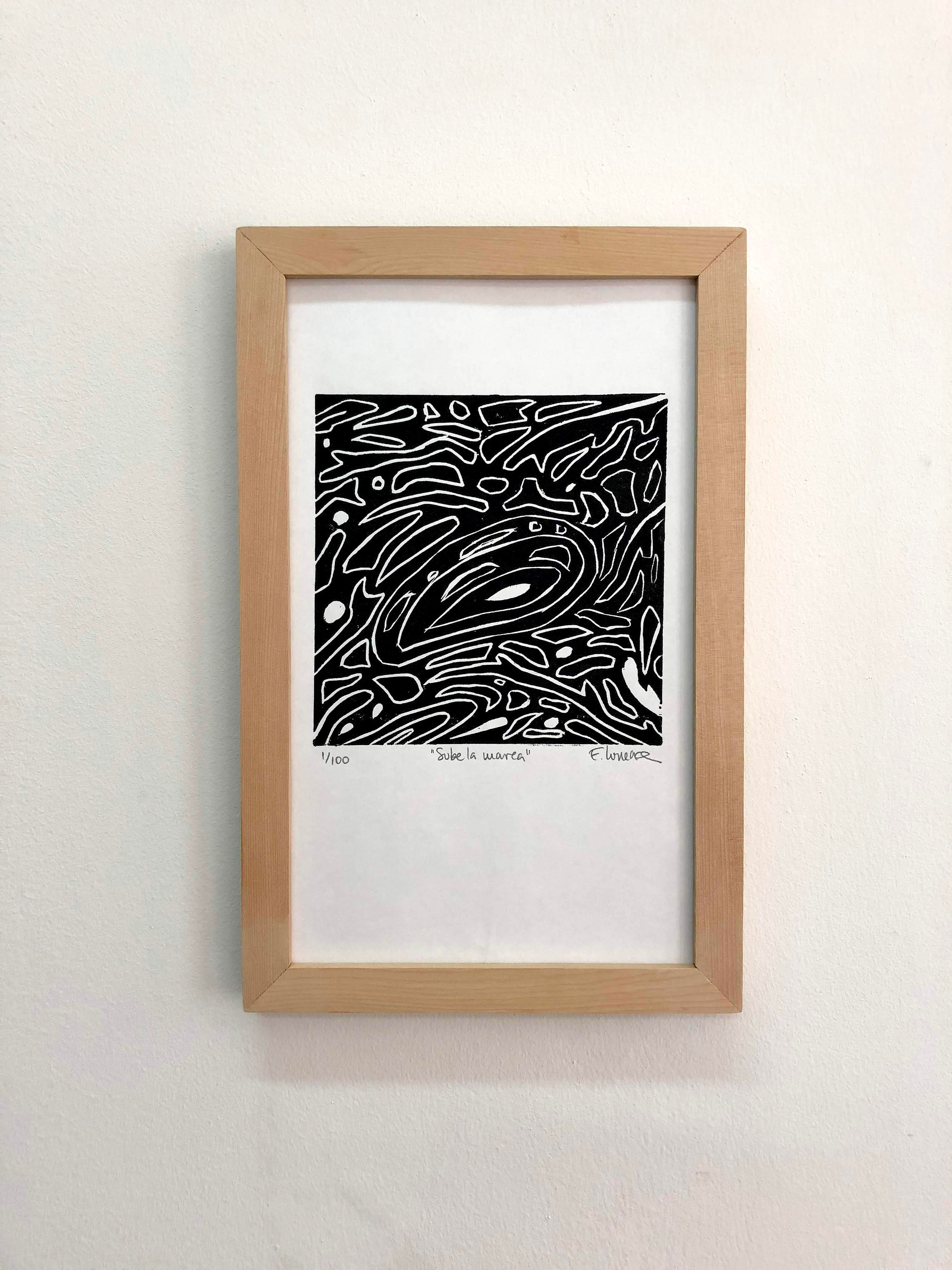 Sube la marea (33 x 21 cms)