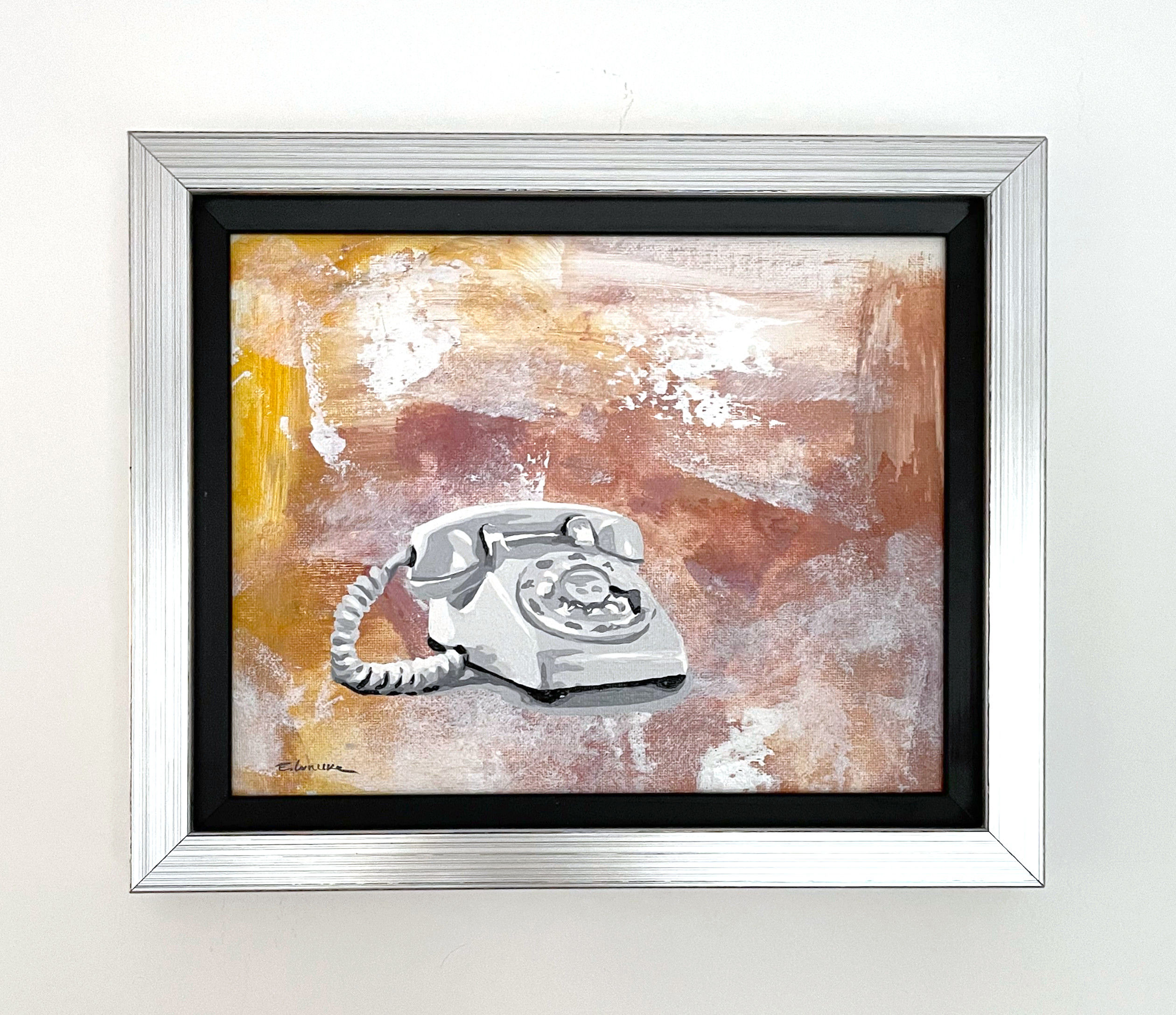 Teléfono vintage I (20 x 25 cms)