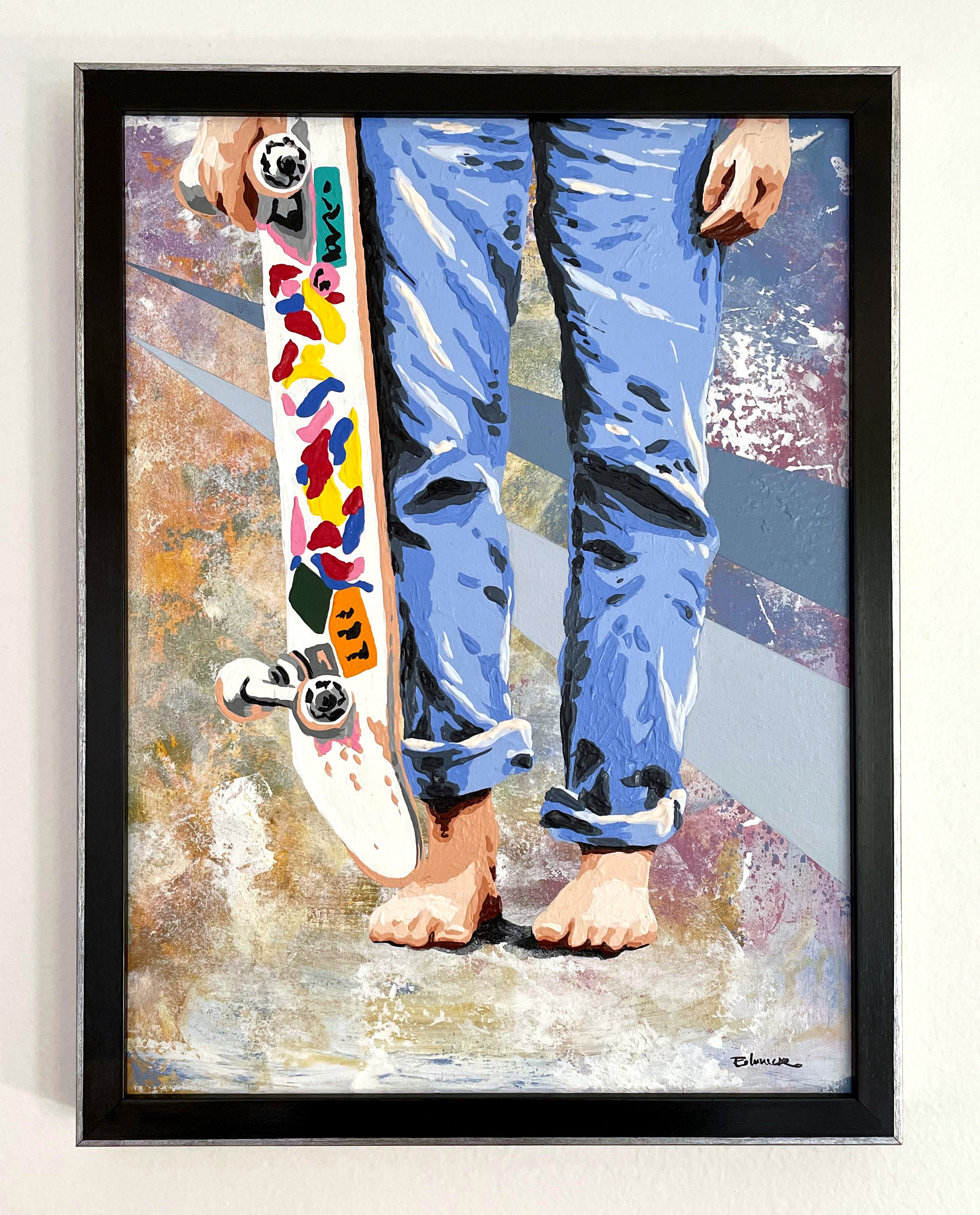 It's my time (40 x 30 cms)