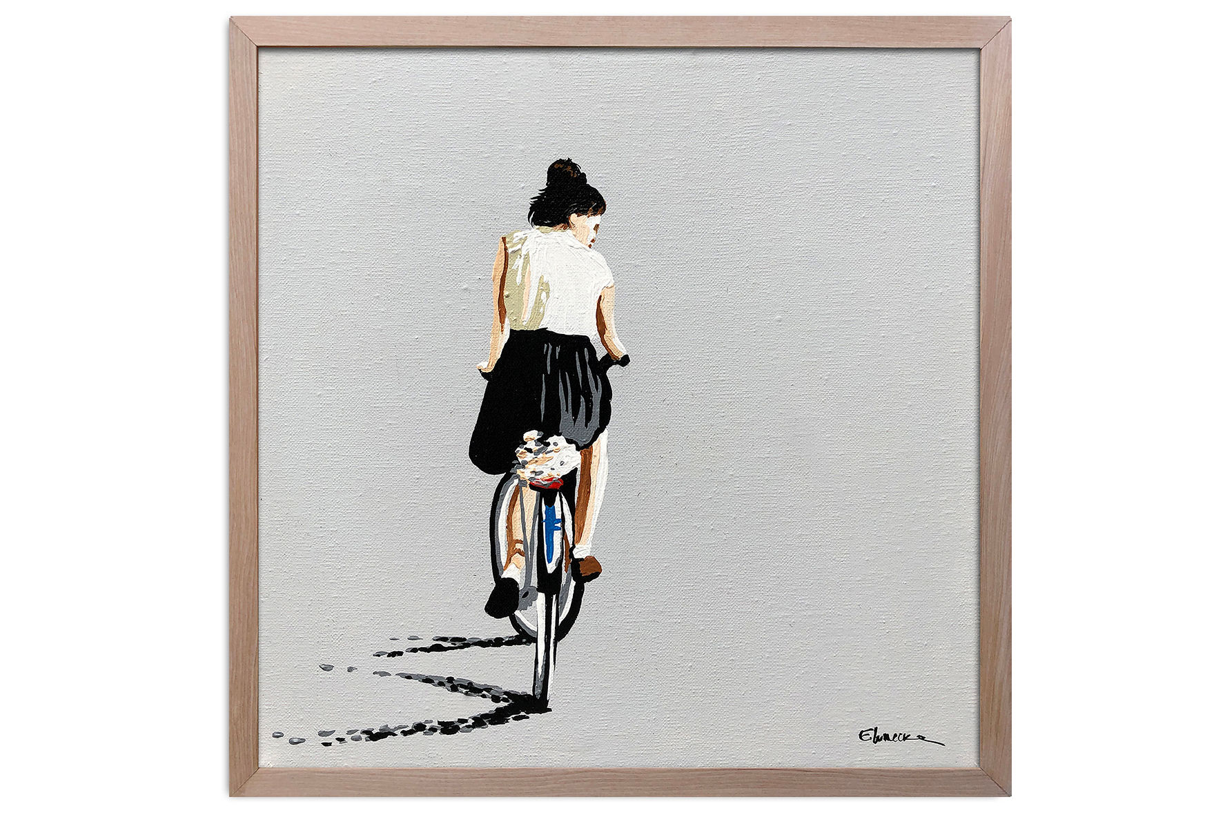 Obra "Equilibrio" (30 x 30 cms - enmarcada)