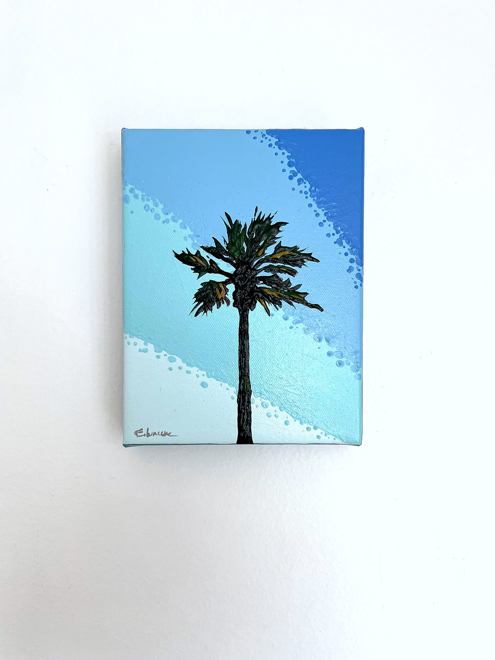 Miniatura: A few palms IV (20 x 15 cms)
