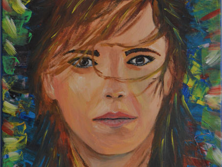 Portrait d'Emma Watson.