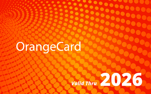 Pack of 3 Orange Cards | Oc Site