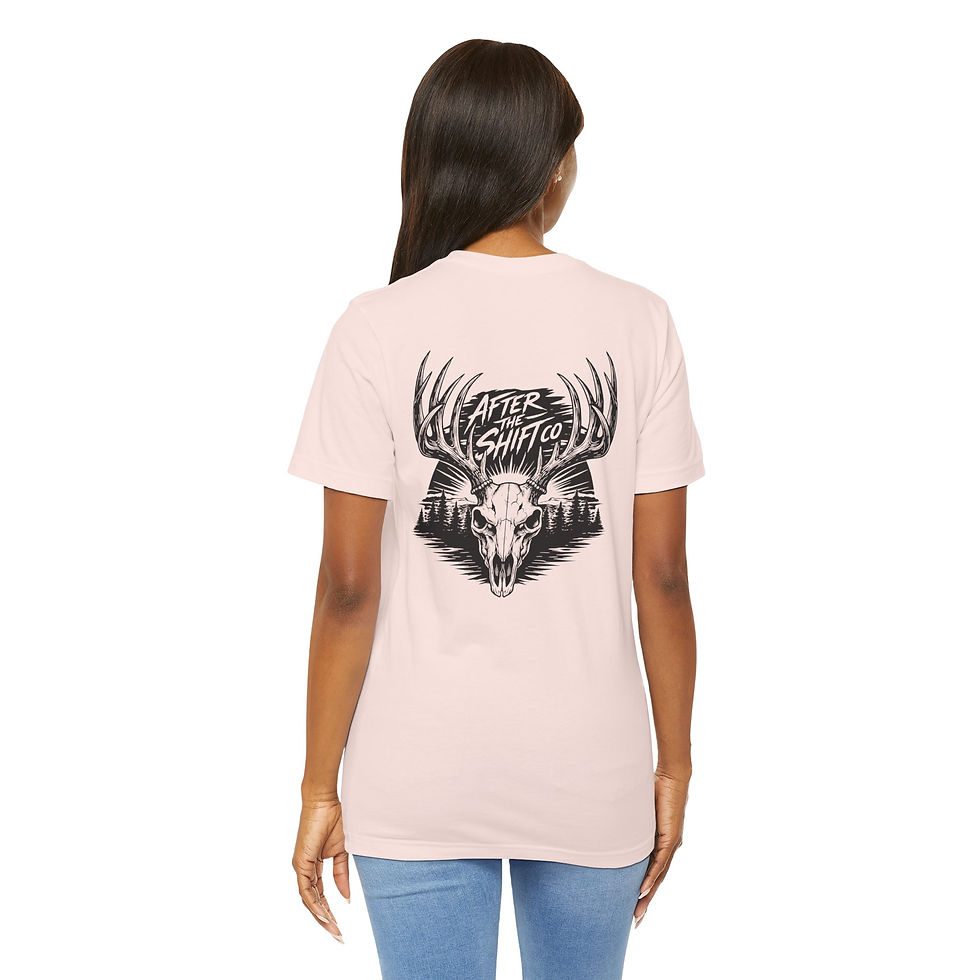 Thumbnail: Unisex Deer Skull Tee - Hunting Series