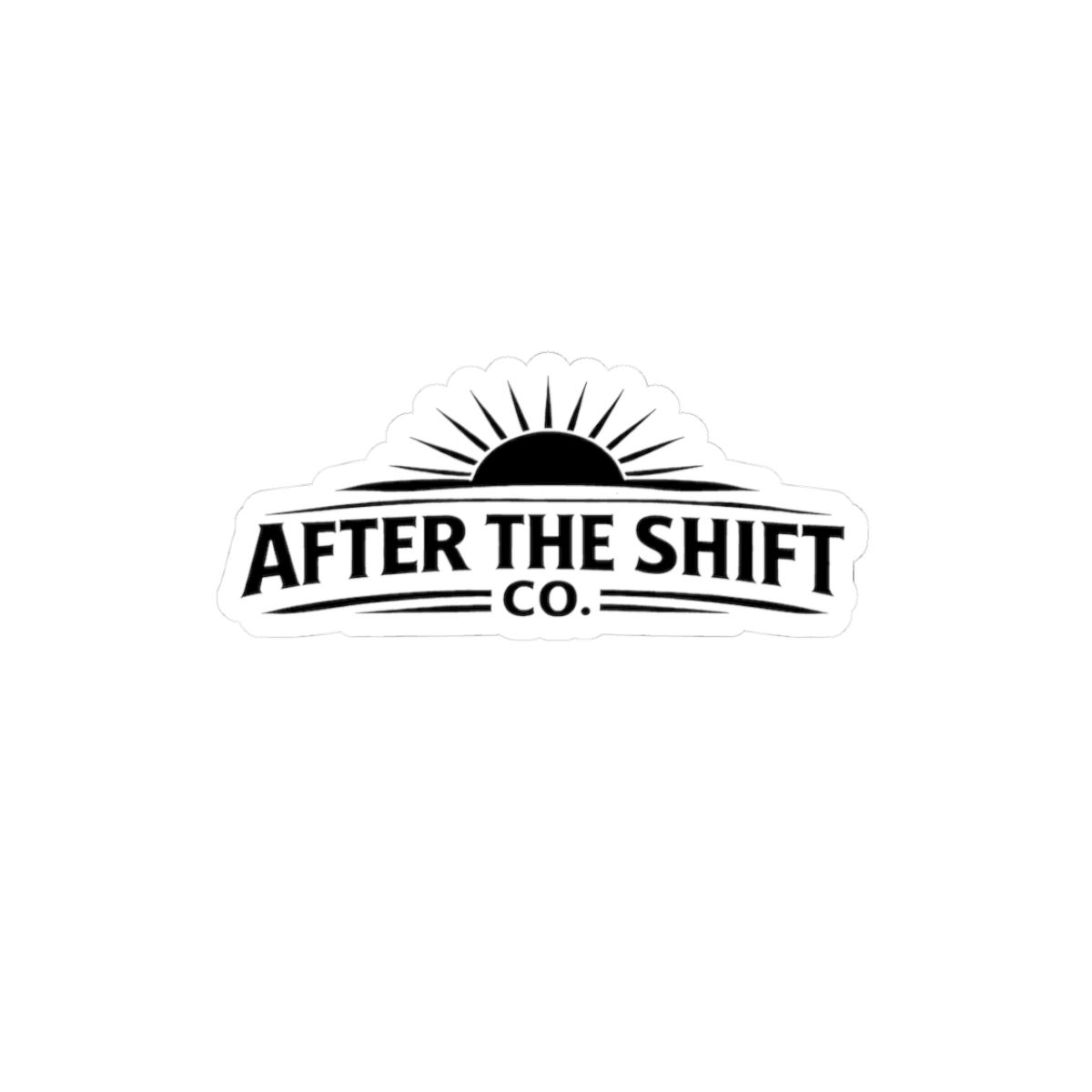 After The Shift Co logo Sticker