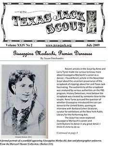 Texas Jack Association Scout - Issue 68 - June 2009