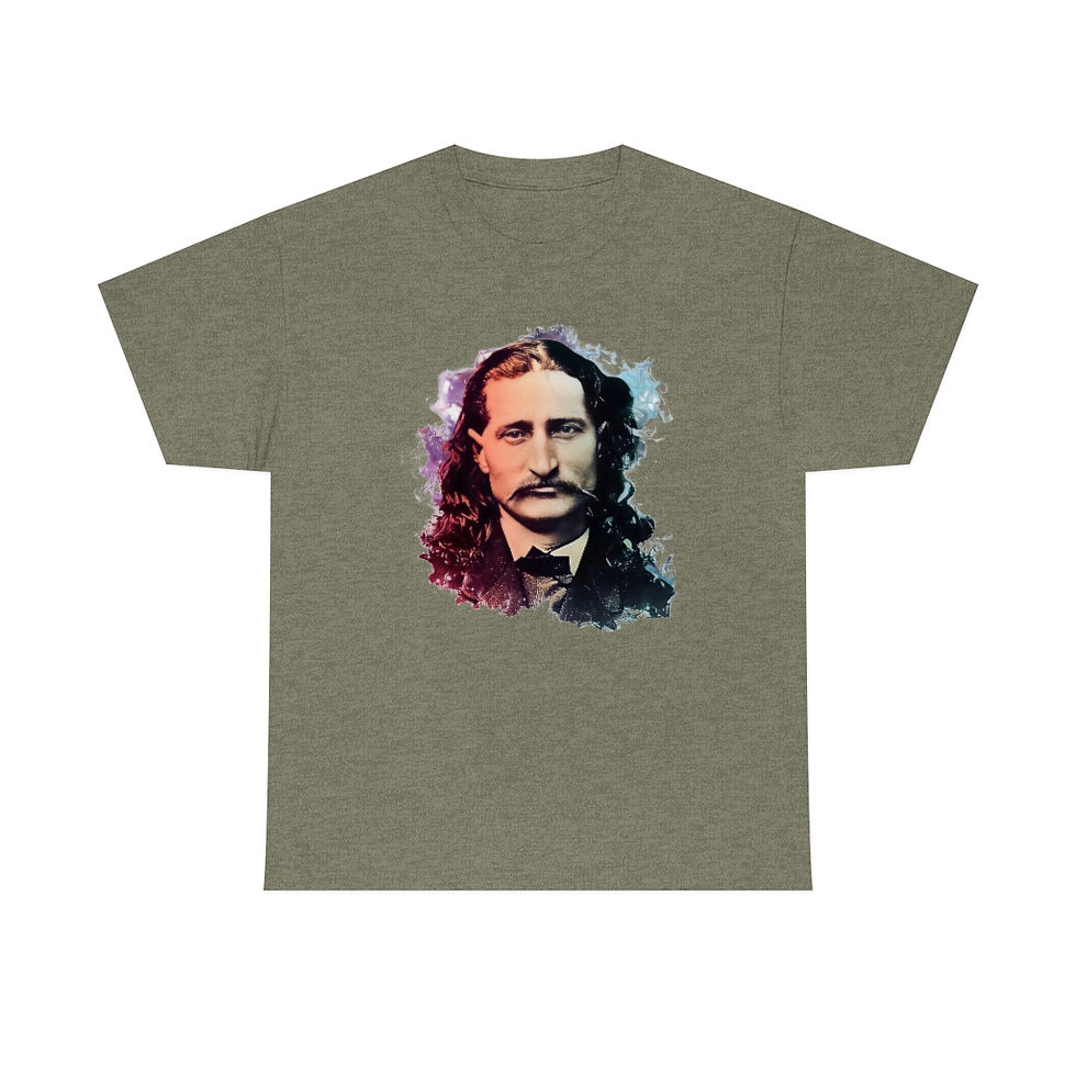 Thumbnail: Wild Bill in Color - Heavy Cotton Tee