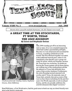 Texas Jack Association Scout - Issue 65 - June 2008