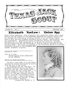 Texas Jack Association Scout - Issue 16 - February 1991