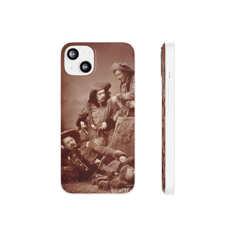 Thumbnail: The Scouts of the Prairie - Flexi Phone Case