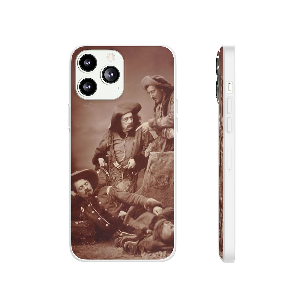 Thumbnail: The Scouts of the Prairie - Flexi Phone Case