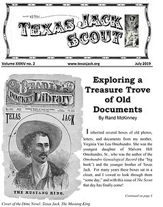 Texas Jack Association Scout - Issue 98 - June 2019