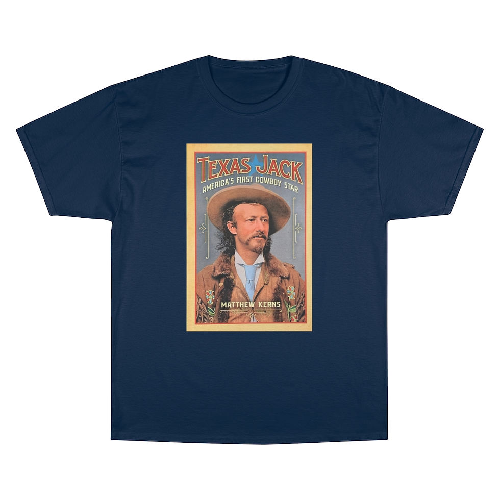 Thumbnail: Texas Jack: America's First Cowboy Star - T-Shirt