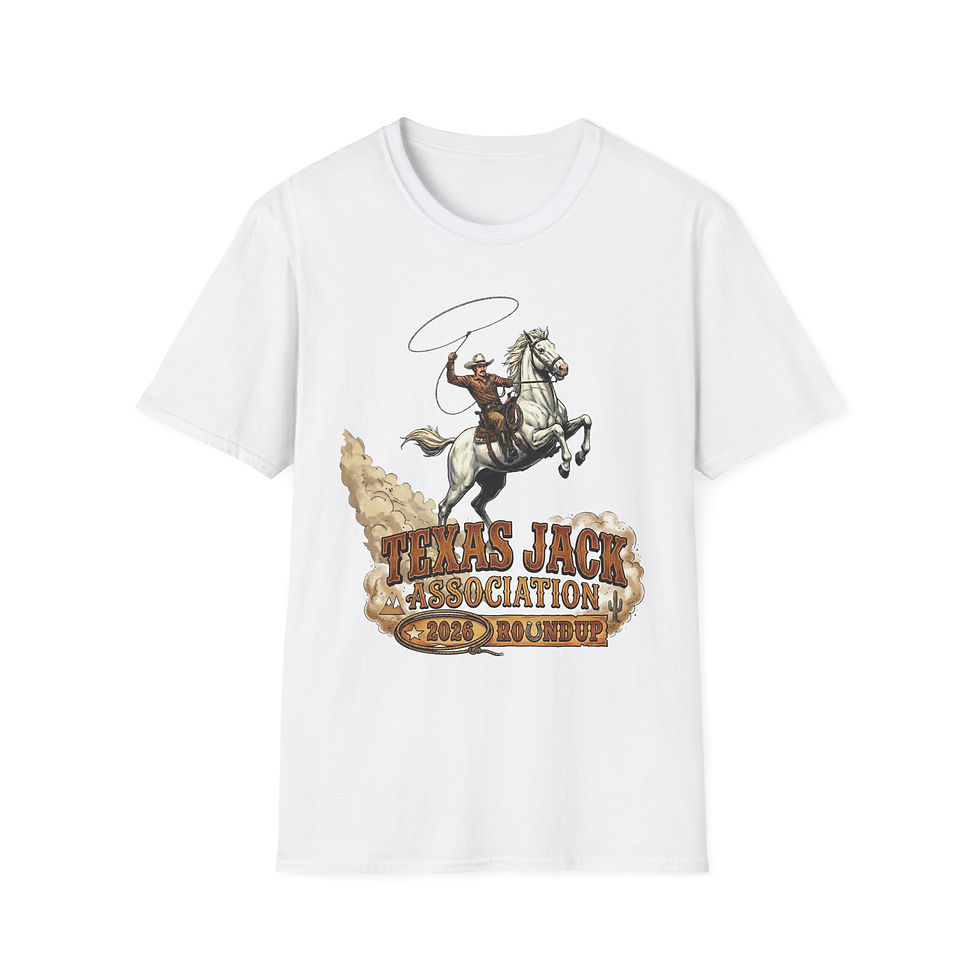 Texas Jack Association T-Shirt — 2026 Roundup