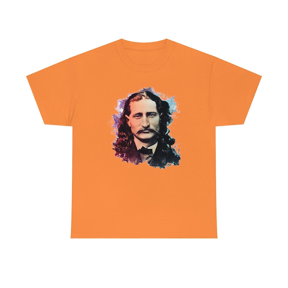 Thumbnail: Wild Bill in Color - Heavy Cotton Tee