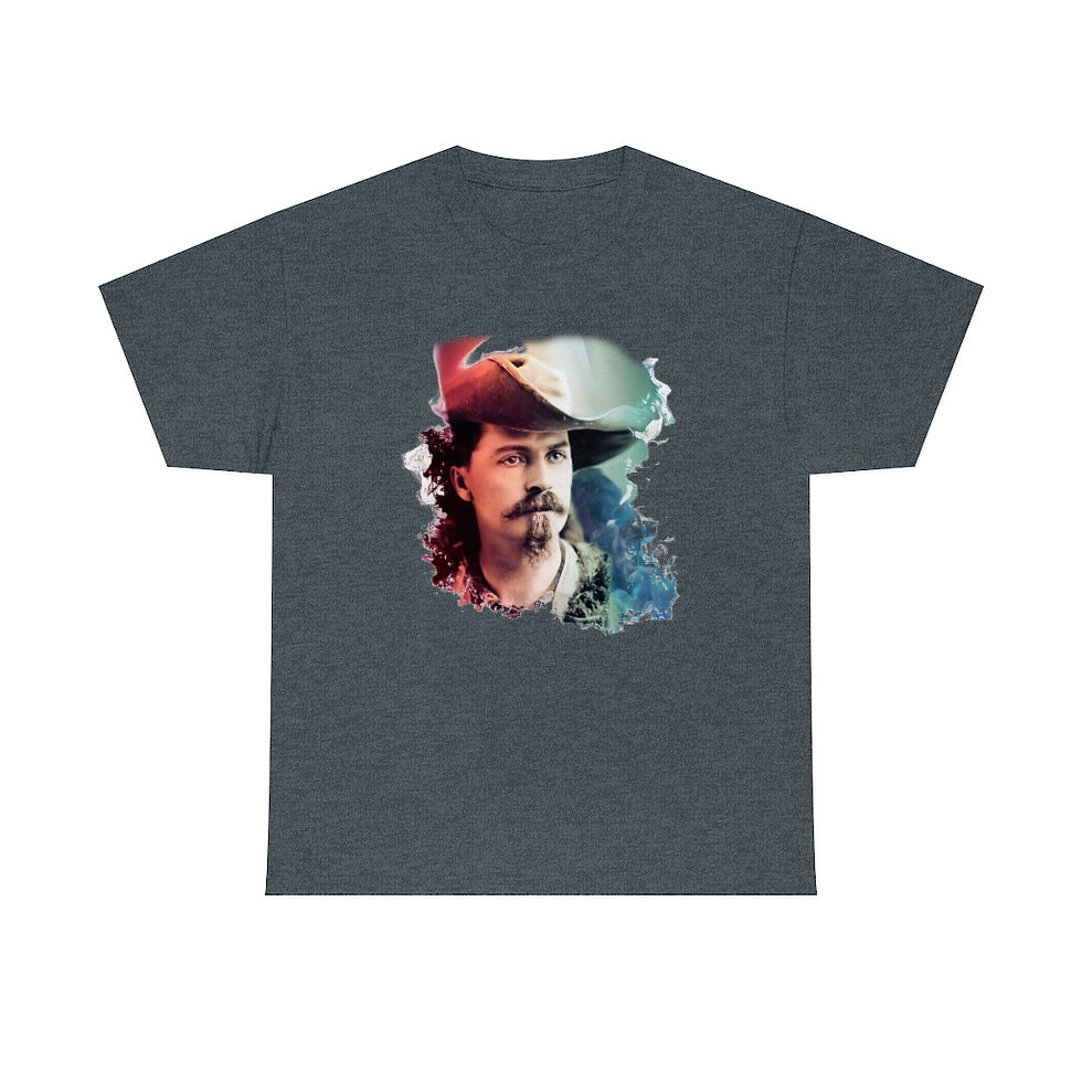 Thumbnail: Buffalo Bill in Color - Heavy Cotton Tee