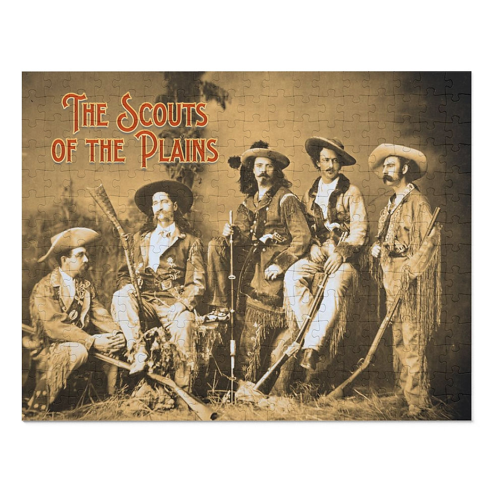 Thumbnail: The Scouts of the Prairie - Jigsaw Puzzle (252, 500, 1000-Piece)