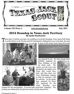 Texas Jack Association Scout - Issue 77 - June 2012