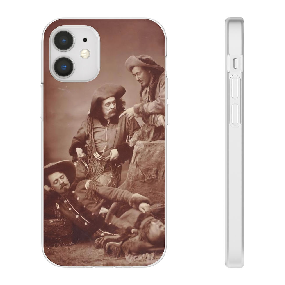 Thumbnail: The Scouts of the Prairie - Flexi Phone Case