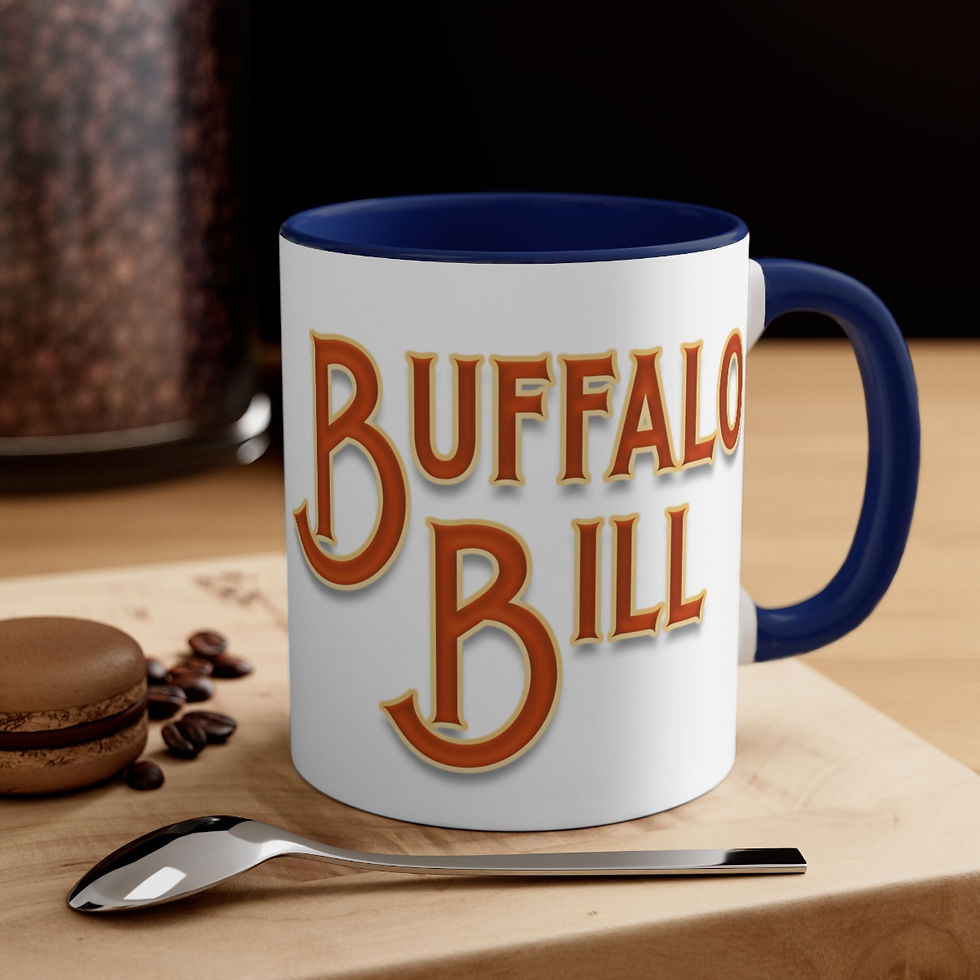 Thumbnail: Buffalo Bill Cody - Accent Coffee Mug, 11oz
