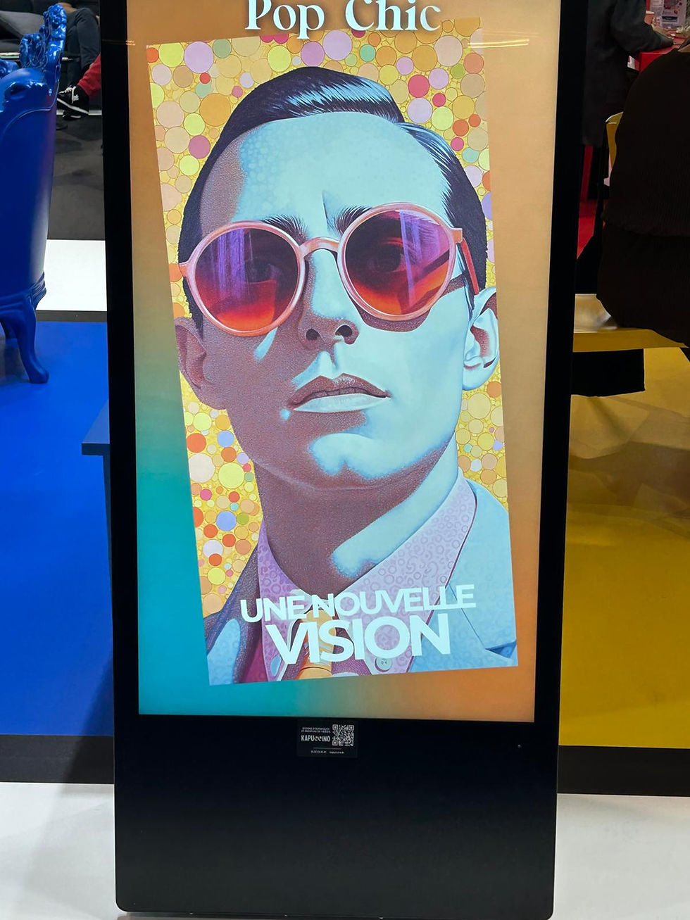 Thumbnail: Chevalet digital pour des opticiens, restaurateurs et diverses entreprises