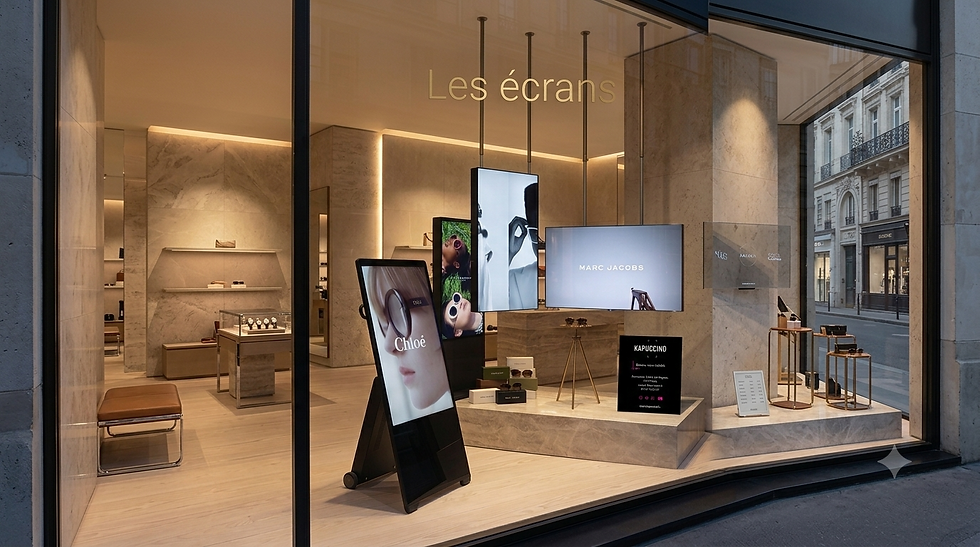 Totem publicitaire, écran vitrine ou mur LED : quel affichage dynamique choisir pour votre commerce ?