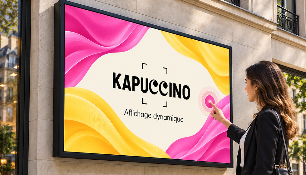 Écran tactile Kapuccino