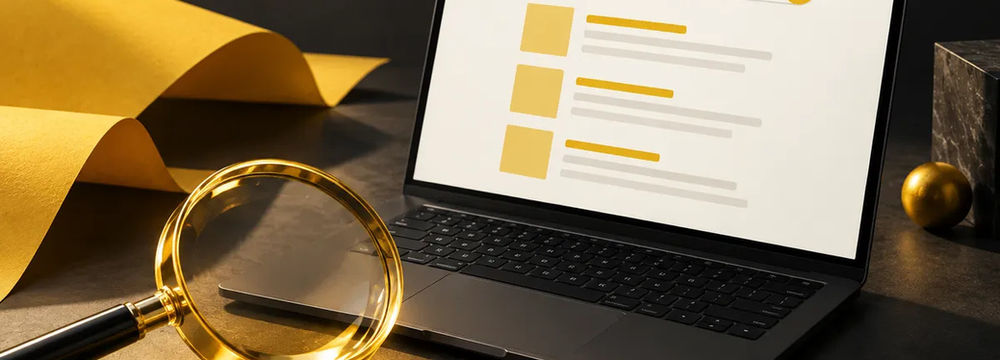 Page de résultats de recherche sur un ordinateur, pour illustrer les campagnes Google Ads.