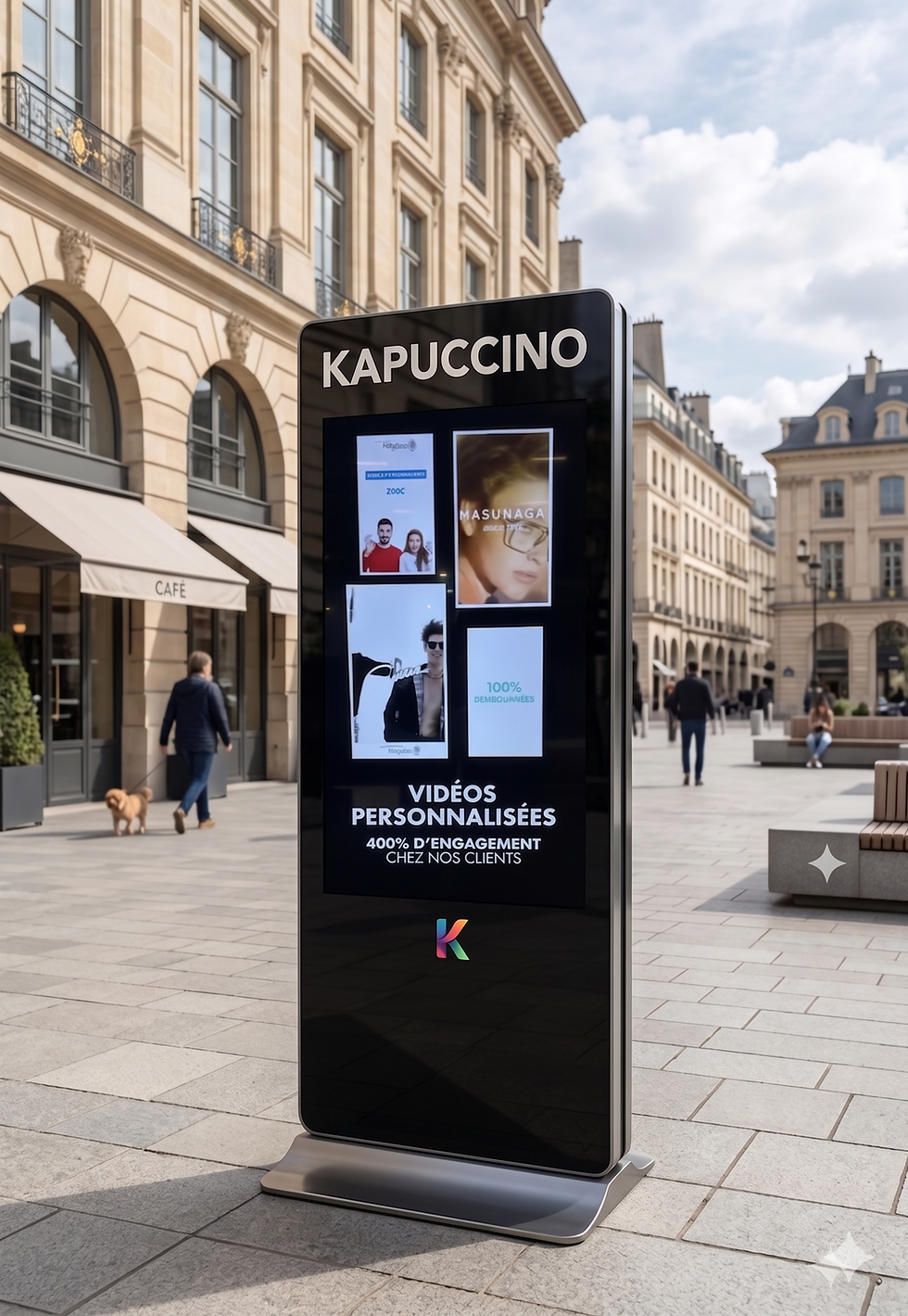Totem extérieur Kapuccino