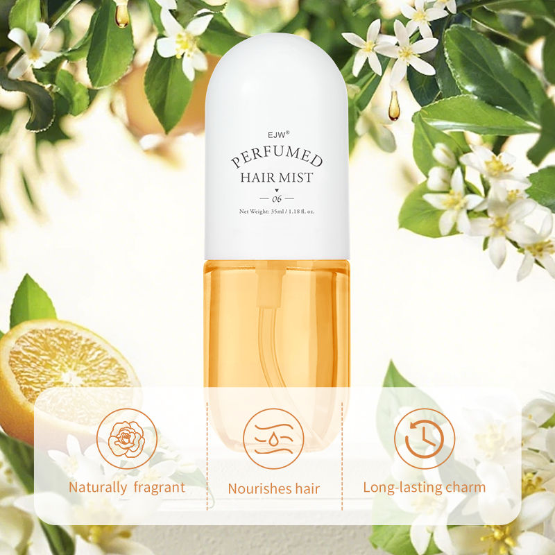 Thumbnail: Rose Enchanting Hair Fragrance Mist- Long-Lasting Non-Greasy Moisturizes  Refres