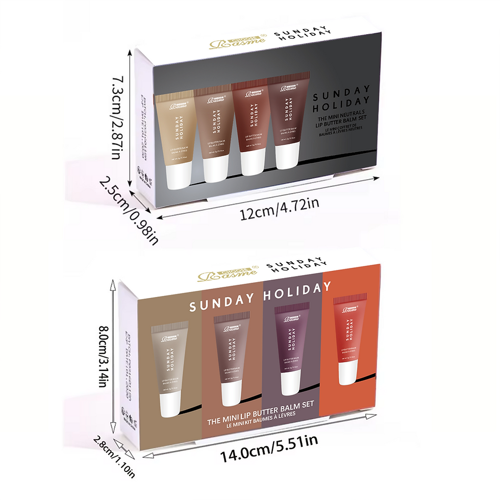 Thumbnail: Christmas gift Moisturizing Mirror Lipstick Vanilla Powder Sugar Coffee Cake Sme