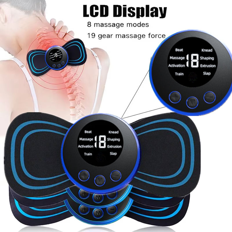 Thumbnail: Intelligent Mini Electric Neck Massager Charging Portable Shoulder and Neck Neck