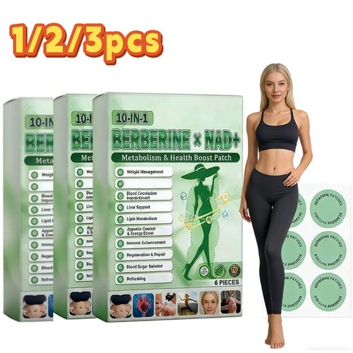 10-in-1 Berberine x NAD+ Weight Management Assistance Patch Easy