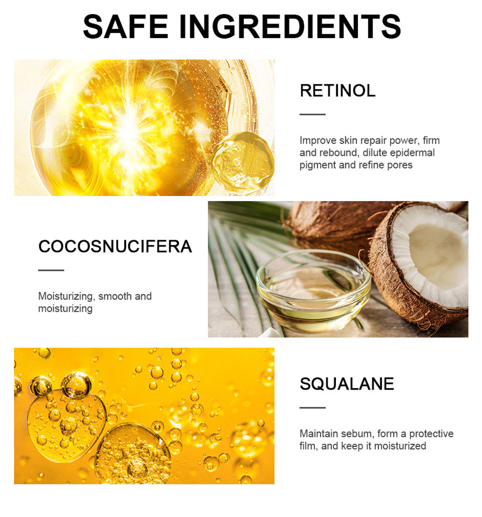 Thumbnail: Retinol Eye Cream Lightening Dark Circles Firming Skin Instant Eye Repair Serum 