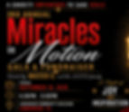3rd Annual Miracles in Motion Gala & Fundraiser