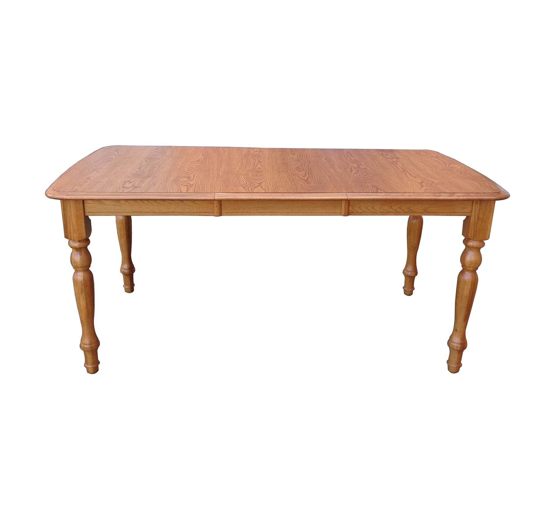 6068-LAMINATED DINING LEG TABLE W/ 18" LEAF