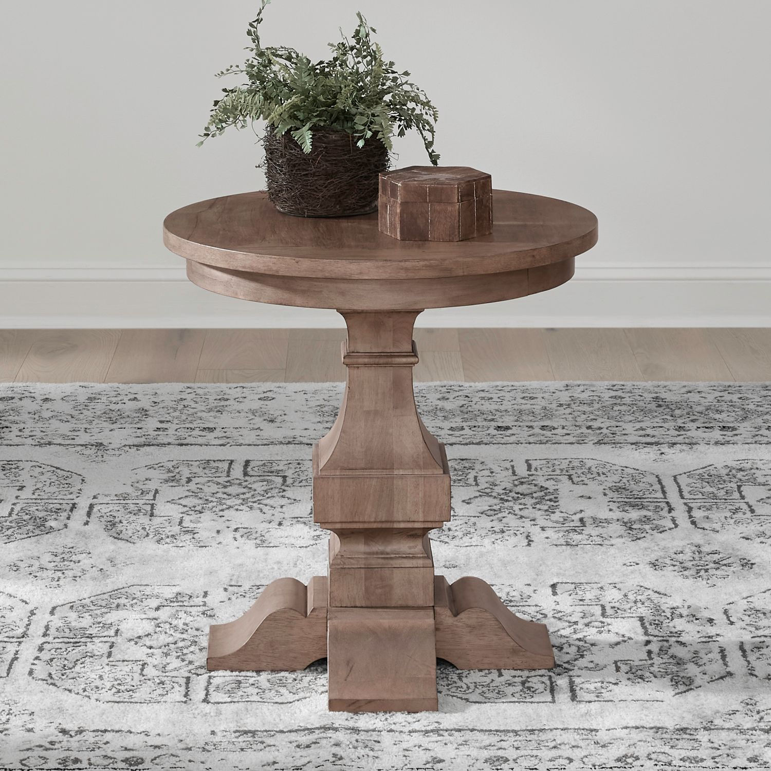 LIB Haven Hills Round End Table