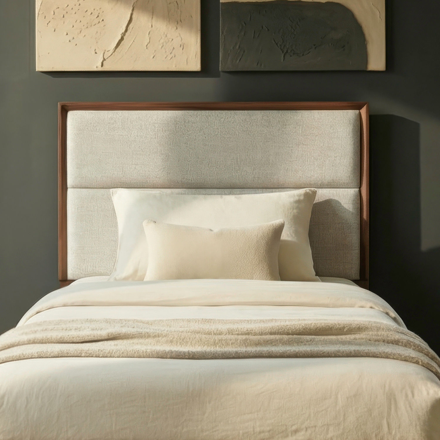LIB Century Modern Upholstered Full Headboard Only