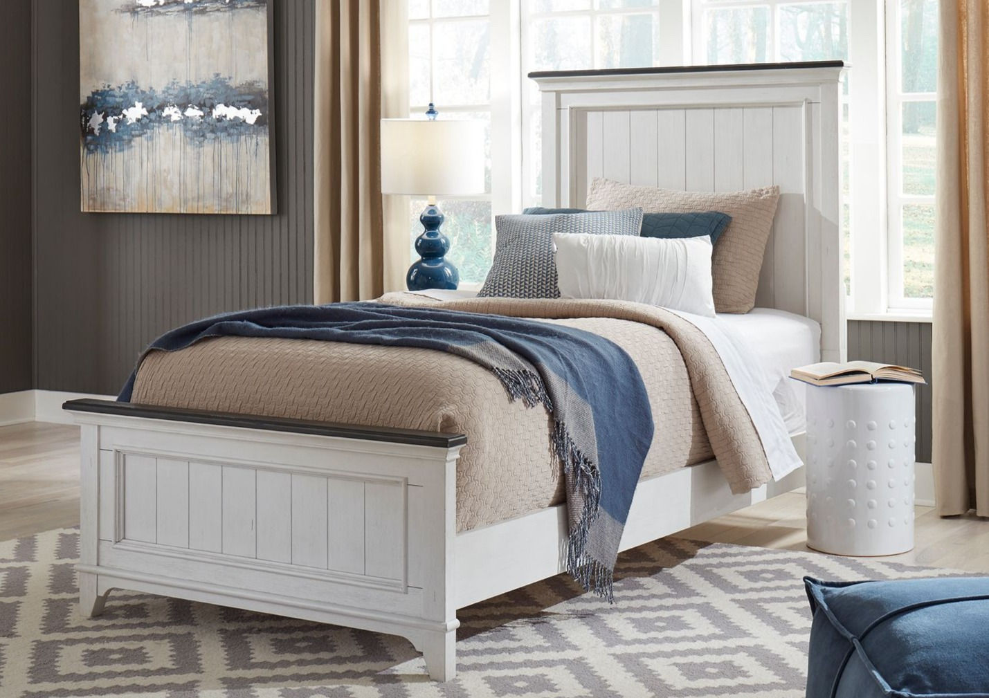 417-YBR-TPB Allyson Park Twin Bed