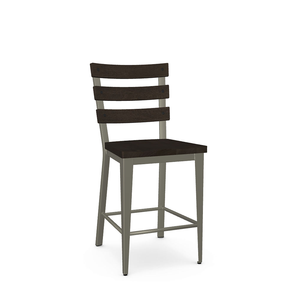 Thumbnail: AMI Dexter Counter Stool- Wood Seat- 40323-26B