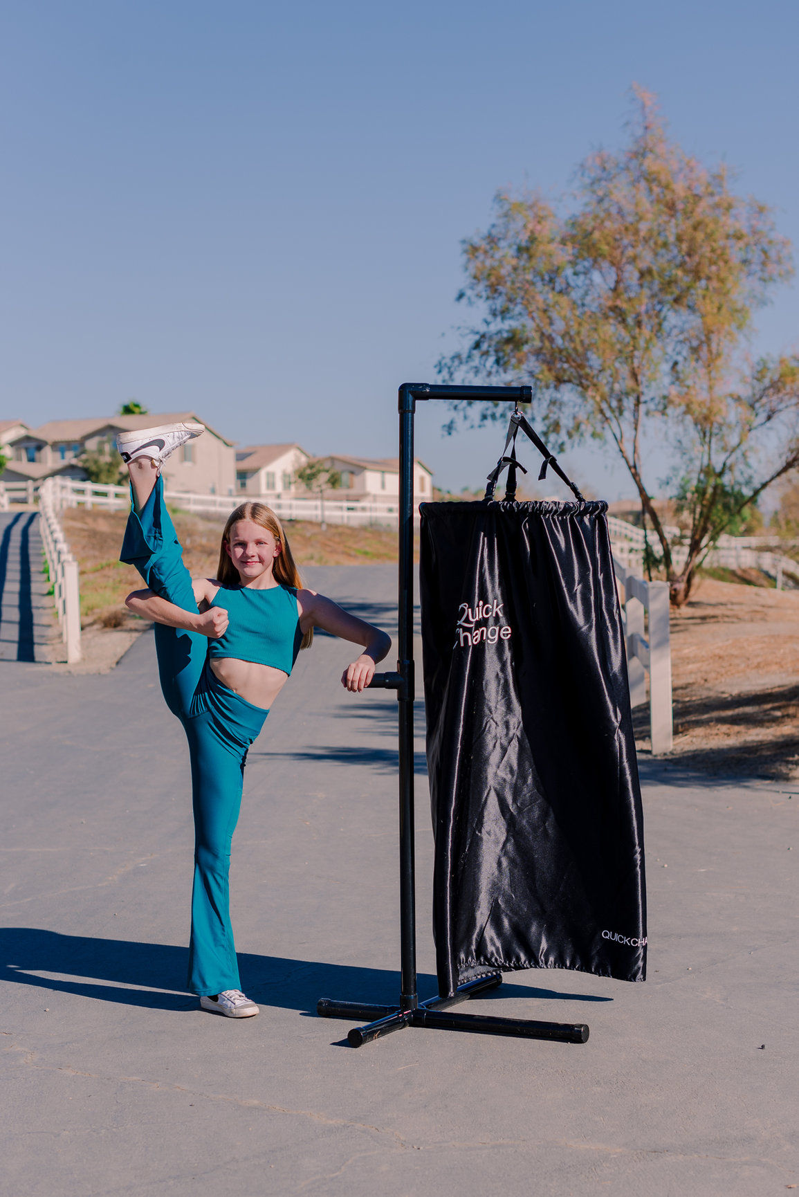 BLACK CURTAIN & STAND