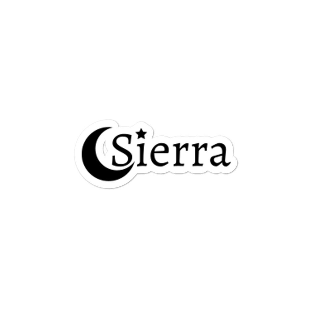 Sierra Bubble-free stickers